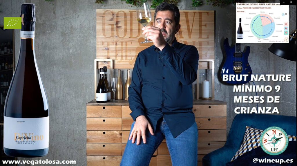 VIDEOCATA CAPRICHO DIVINO BRUT NATURE CHARDONNAY 2019 – BODEGA VEGA TOLOSA, D.O. MANCHUELA